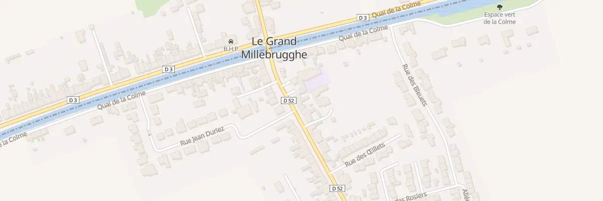 Plan du 8 Rue de la Gare à Steene