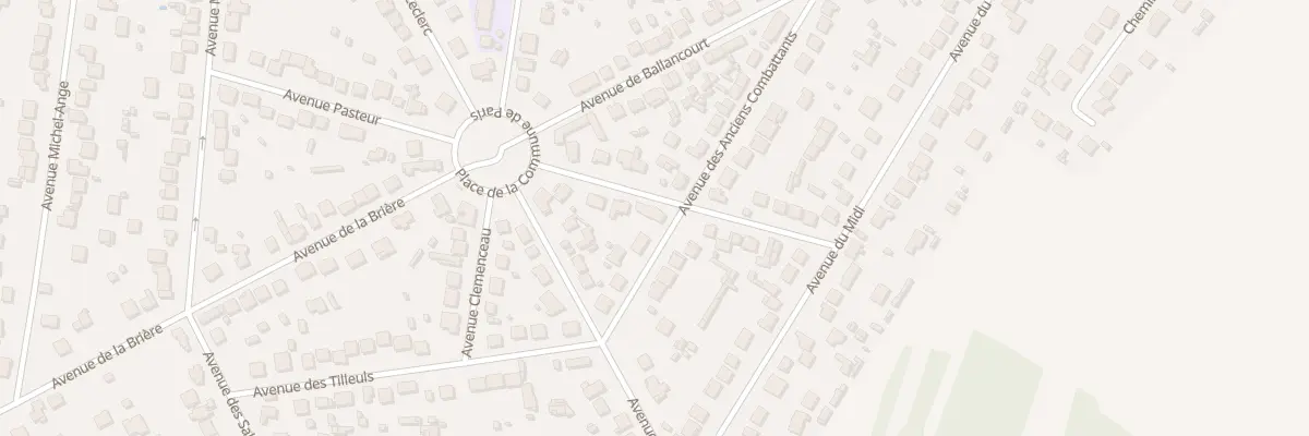 Plan du 4B Av Albert 1er à Itteville
