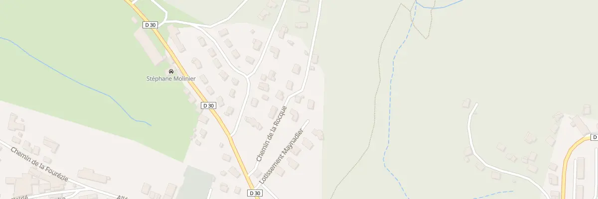 Plan du 12 Che de la Rocque à Lacrouzette