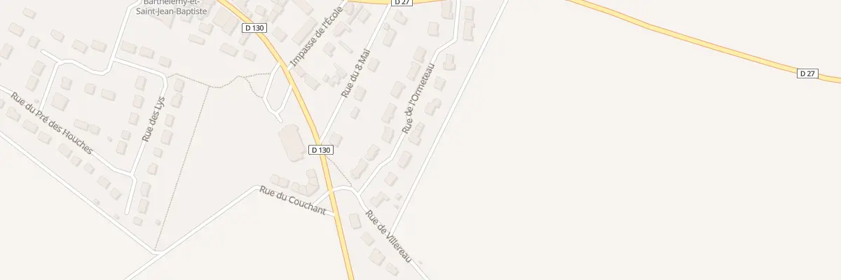 Plan du 11 Rue de l’Ormeteau au Malesherbois