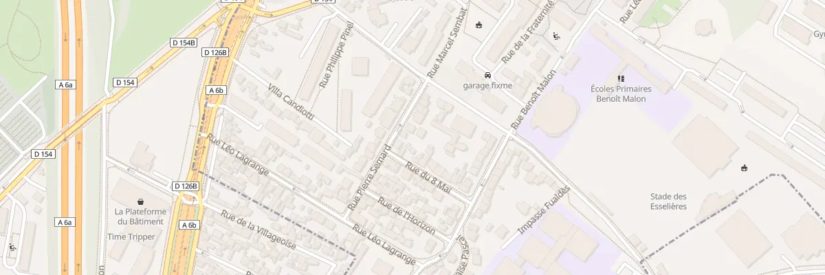 Plan du 16 Rue Pierre Sémard au Kremlin-Bicêtre