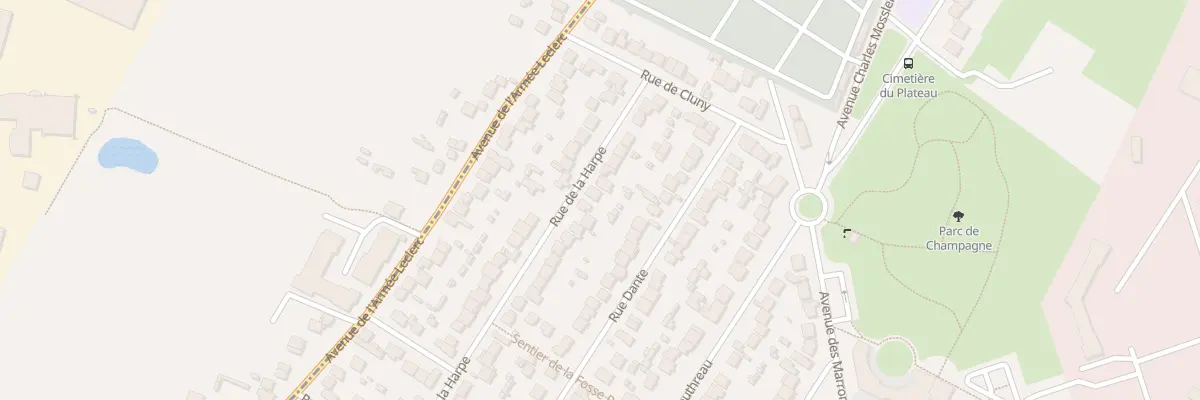 Plan du 76 Rue de la Harpe à Savigny-sur-Orge