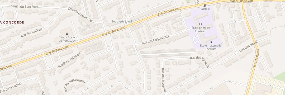 Plan du 6 Rue des Coquelicots à Dunkerque