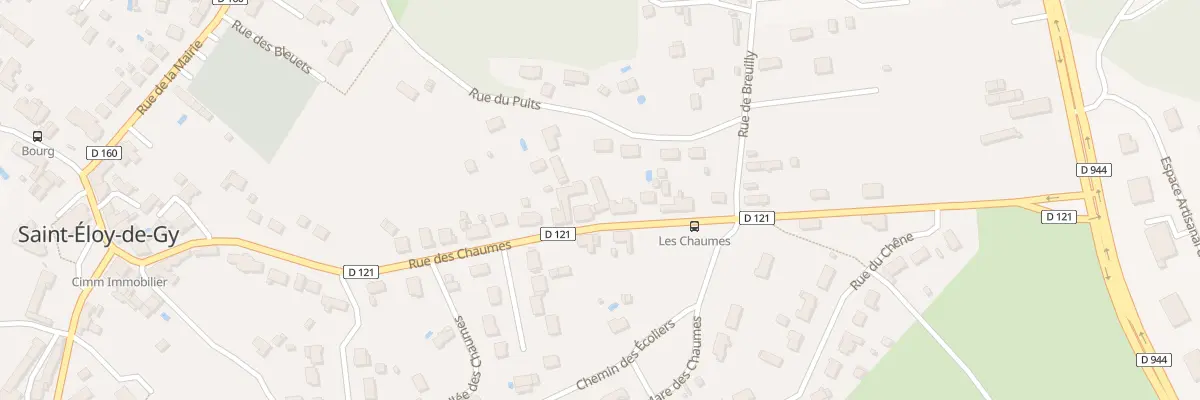 Plan du 37 Rue des Chaumes à Saint-Éloy-de-Gy