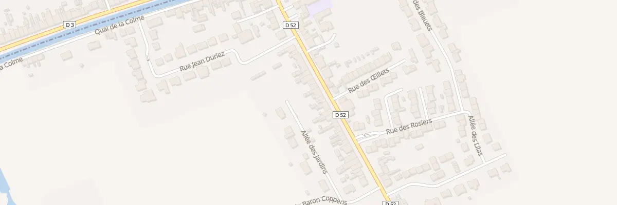 Plan du 35 Rue de la Gare à Steene