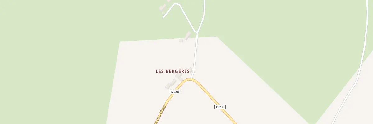 Plan du 259 Les Bergeres à Sidiailles