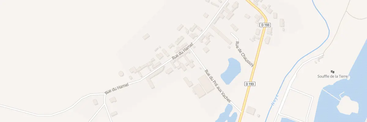 Plan du 15 Rue du Hamel à Ailly-sur-Noye