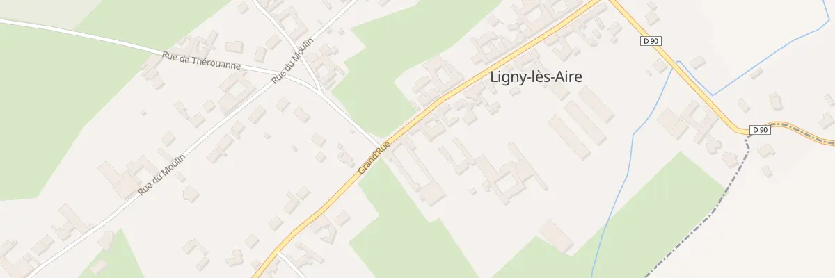 Plan du 29 Gr Grande Rue à Ligny-lès-Aire