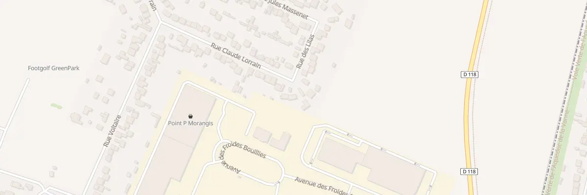 Plan du 64 Rue Claude Lorrain à Morangis