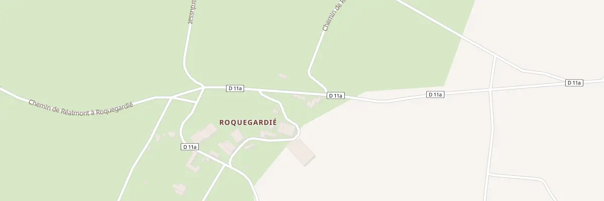Plan du 5115 Roquegardie à Arifat