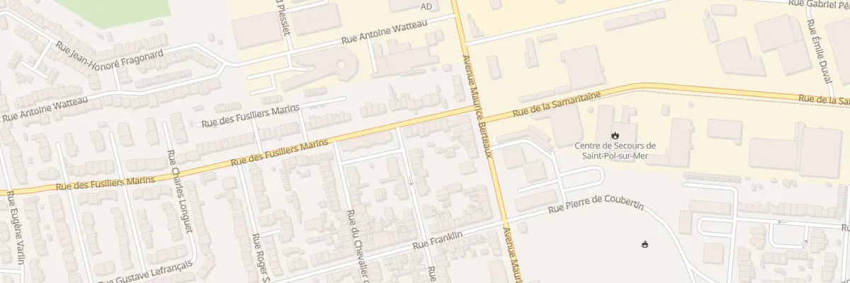 Plan du 27 Rue des Fusiliers Marins Sp à Dunkerque