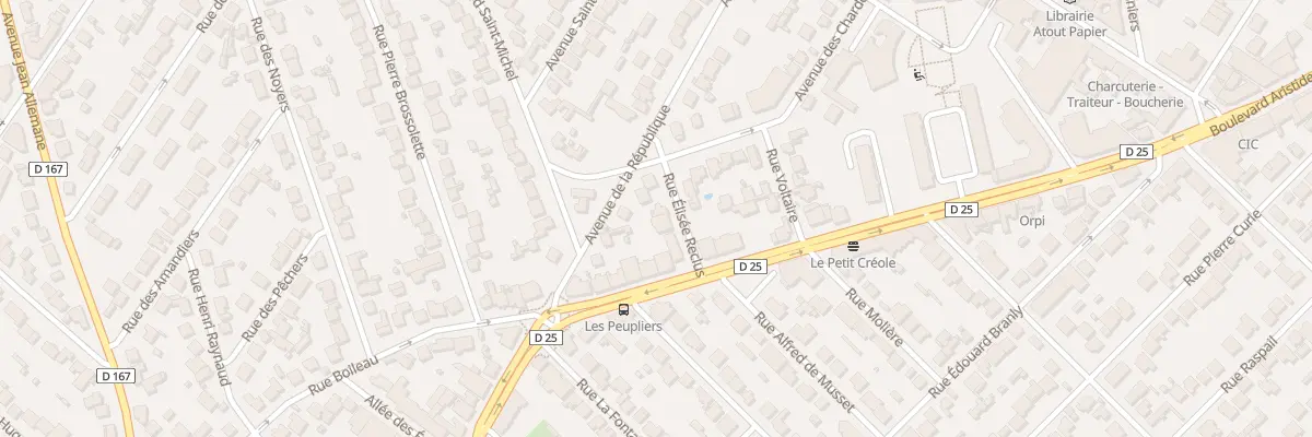 Plan du 5 Rue Elisee Reclus à Savigny-sur-Orge