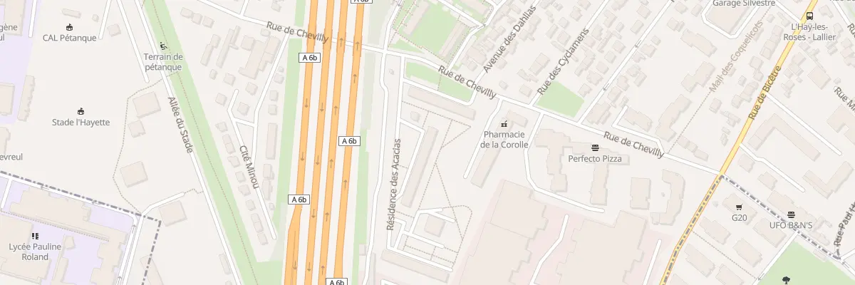 Plan du 96 Rue de Chevilly à L’Haÿ-les-Roses