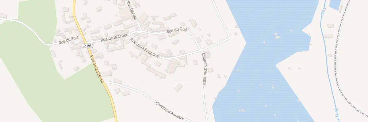 Plan du 16 Rue de la Fontaine à Chaussoy-Epagny