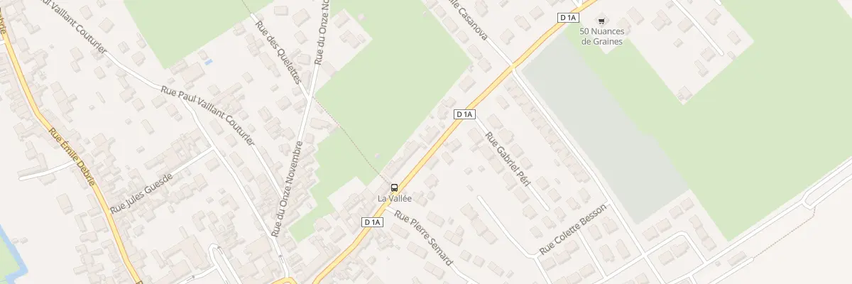 Plan du 205 Rue Roger Salengro à Camon