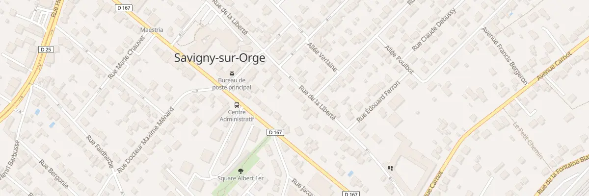 Plan du 27 Rue de la Liberte à Savigny-sur-Orge