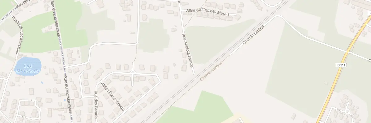 Plan du 52 Rue Anatole France à Groslay