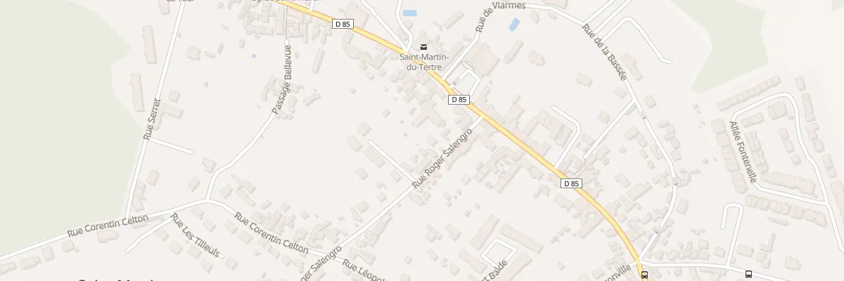 Plan du 4 Rue Roger Salengro à Saint-Martin-du-Tertre