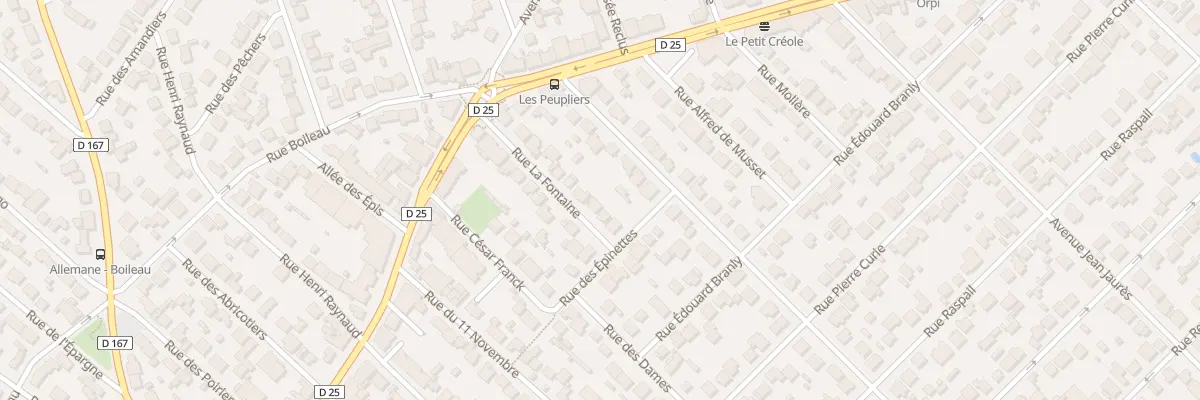 Plan du 6 Rue la Fontaine à Savigny-sur-Orge