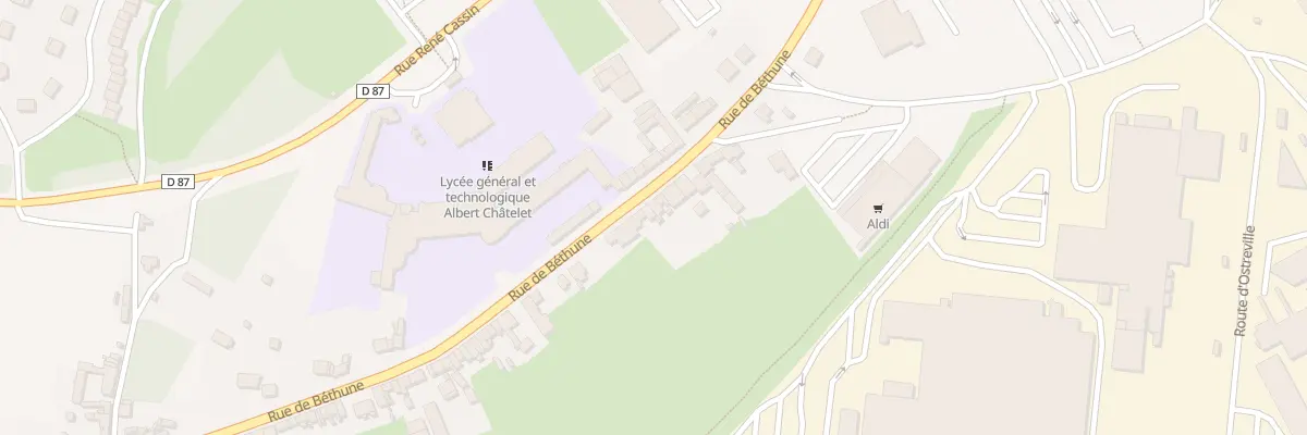 Plan du 164 Rue de Bethune à Saint-Pol-sur-Ternoise