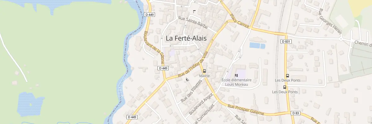 Plan du 7 Rue de l’Hôtel de Ville à La Ferté-Alais
