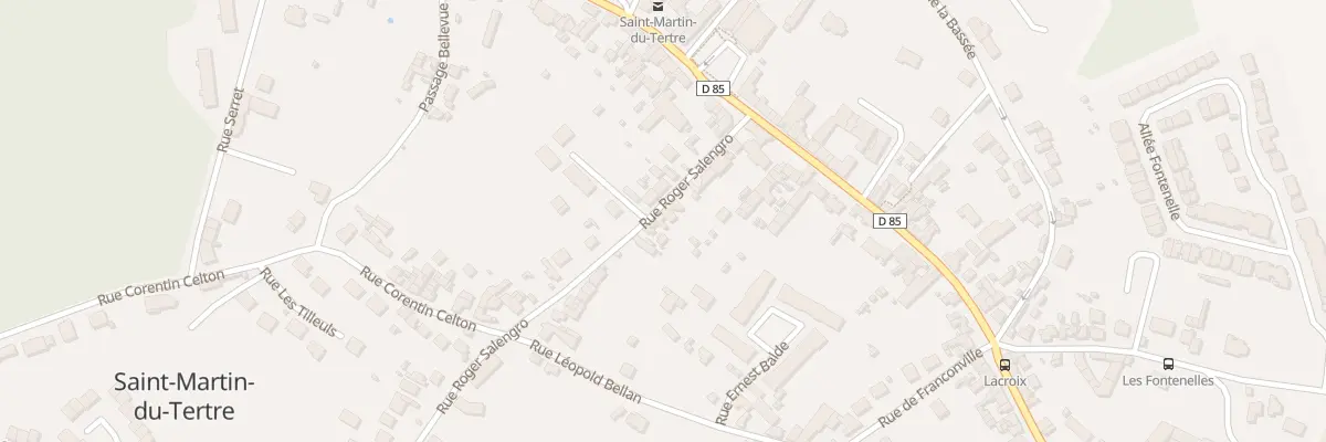 Plan du 13 Rue Roger Salengro à Saint-Martin-du-Tertre