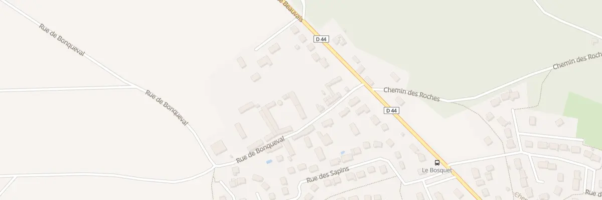 Plan du 8B Rue de Bonqueval à Blaincourt-lès-Précy