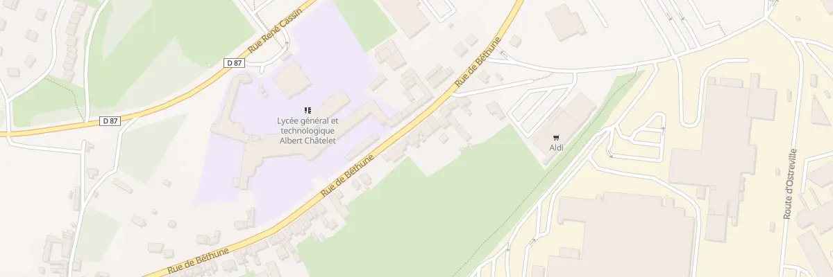 Plan du 166 Rue de Bethune à Saint-Pol-sur-Ternoise