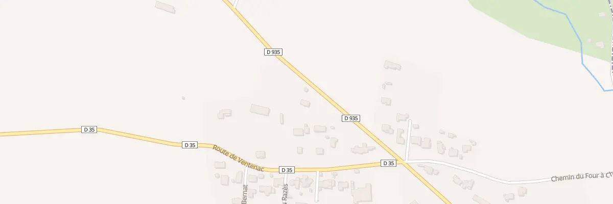 Plan du 5 Rte d’Aragon à Villegailhenc