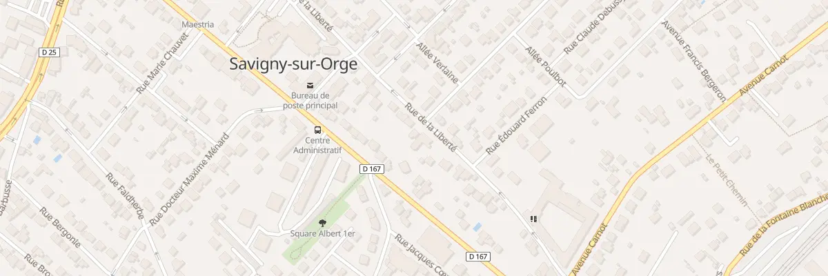 Plan du 23 Rue de la Liberte à Savigny-sur-Orge
