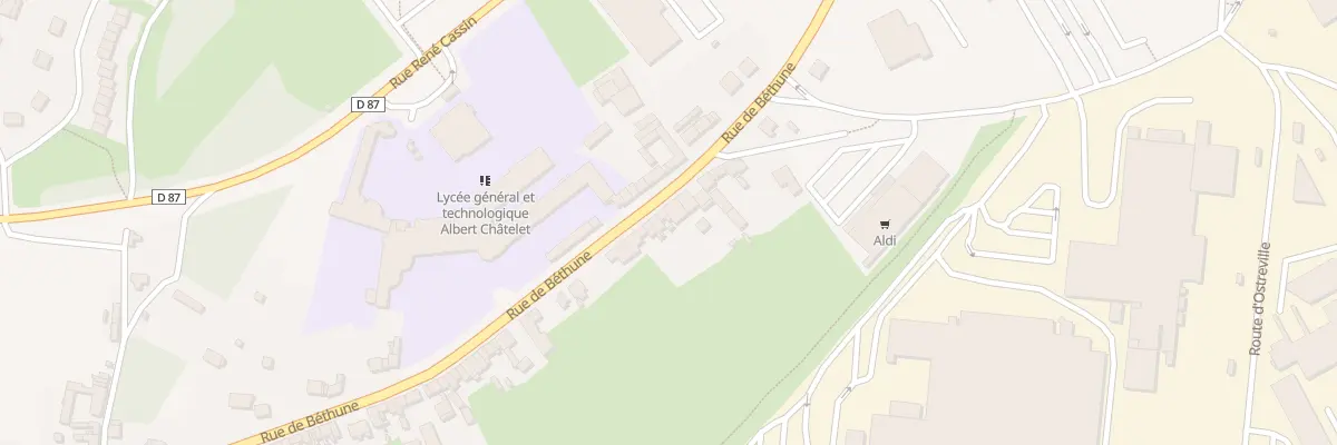 Plan du 168 Rue de Bethune à Saint-Pol-sur-Ternoise