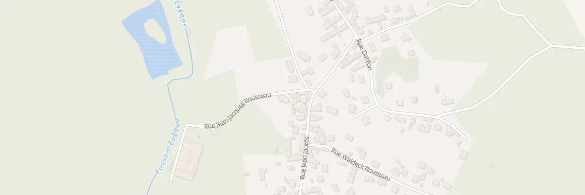 Plan du 31 Rue Jean Jacques Rousseau à Bury