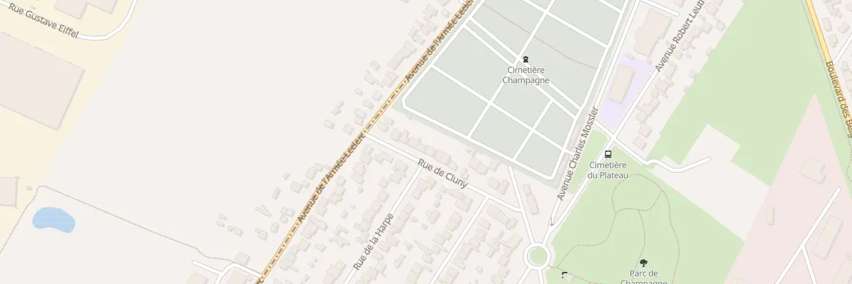 Plan du 20 Rue de Cluny à Savigny-sur-Orge
