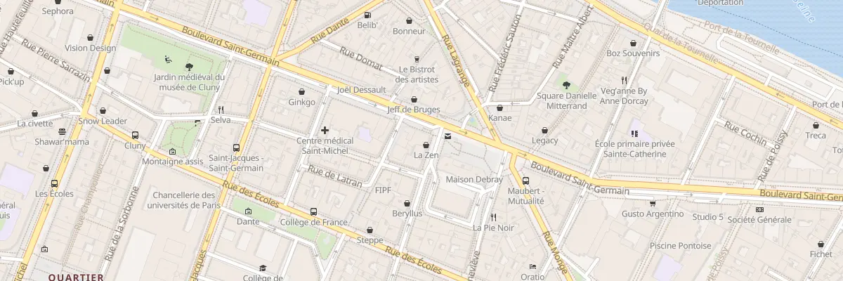 Plan du 49 Bd Saint-Germain à Paris 5e Arrondissement