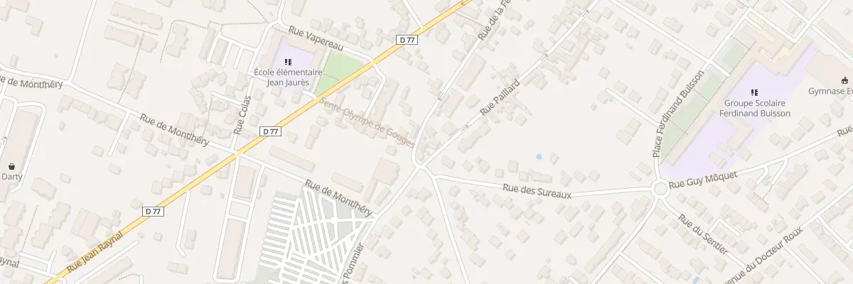 Plan du 15 Rue de la Ferme à Morsang-sur-Orge