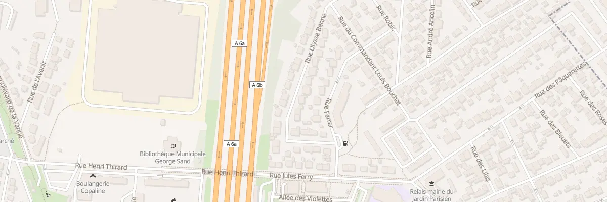 Plan du 12 Rue Ulysse Benne à L’Haÿ-les-Roses