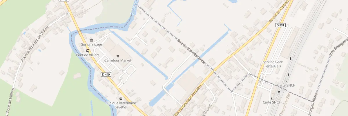 Plan du 5 Rue du Val d’Essonne à La Ferté-Alais