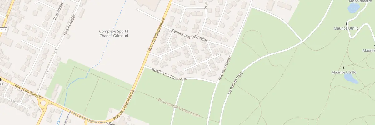 Plan du 4 All du Pressoir à Montmagny