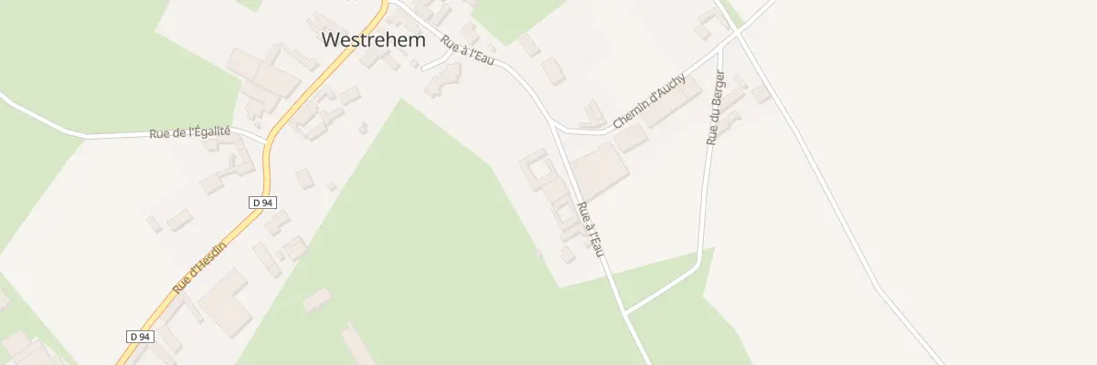 Plan du 4 Rue a l’Eau à Westrehem