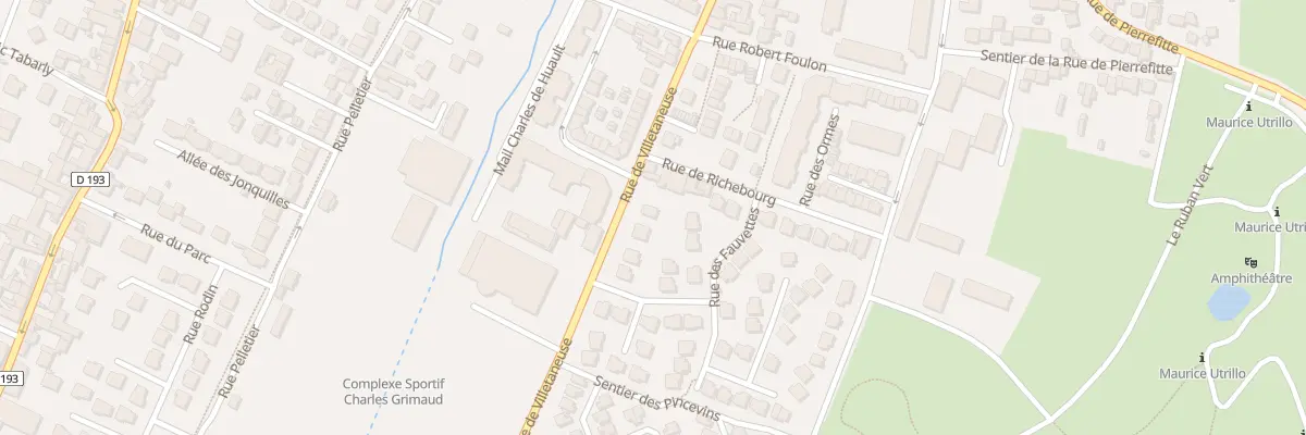 Plan du 9 Rue de Villetaneuse à Montmagny