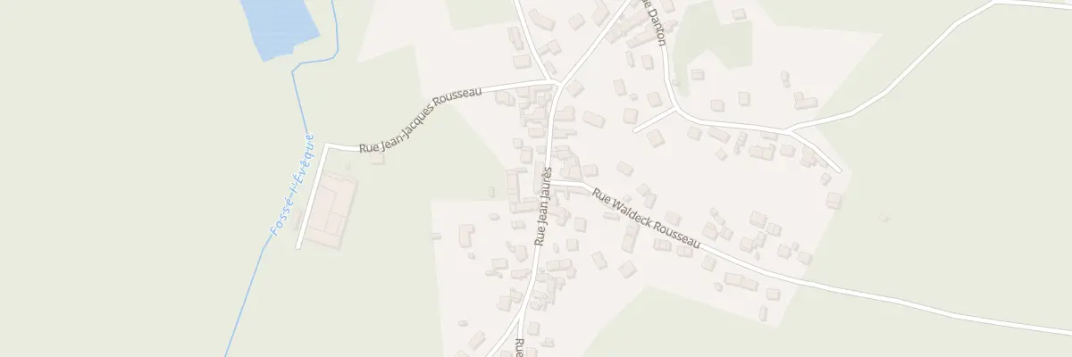 Plan du 206 Rue Jean Jaurès à Bury