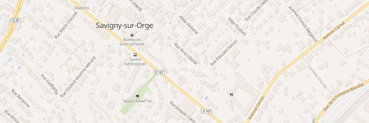 Plan du 21T Rue de la Liberte à Savigny-sur-Orge
