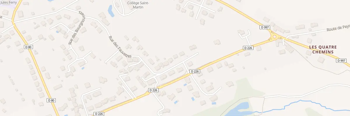 Plan du 60 Rue des Fauvettes à Naucelle
