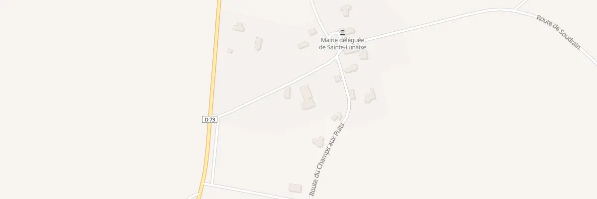 Plan du 3 Rte de Soudrain à Corquoy