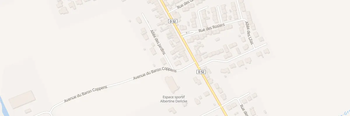 Plan du 63 Rue de la Gare à Steene