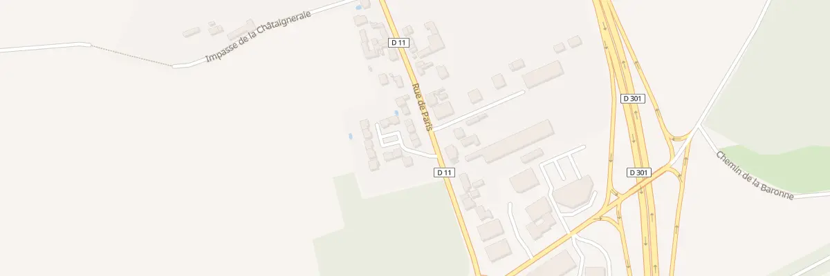 Plan du 1B Rue de Paris à Piscop