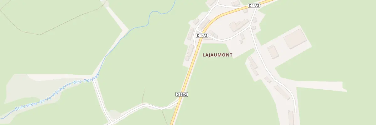Plan du 1 Lageaumont à Lussat