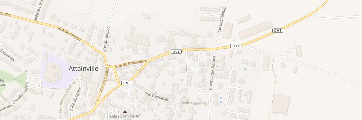 Plan du 18 Rue de l’Orme à Attainville