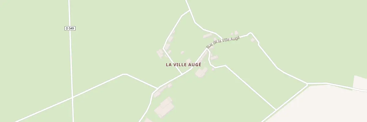 Plan du 1 La Ville Auge à Treignat