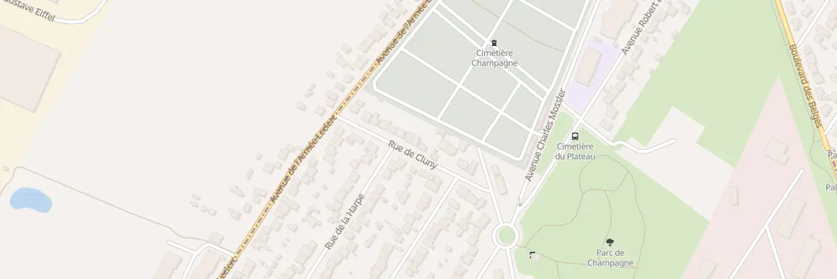 Plan du 14 Rue de Cluny à Savigny-sur-Orge